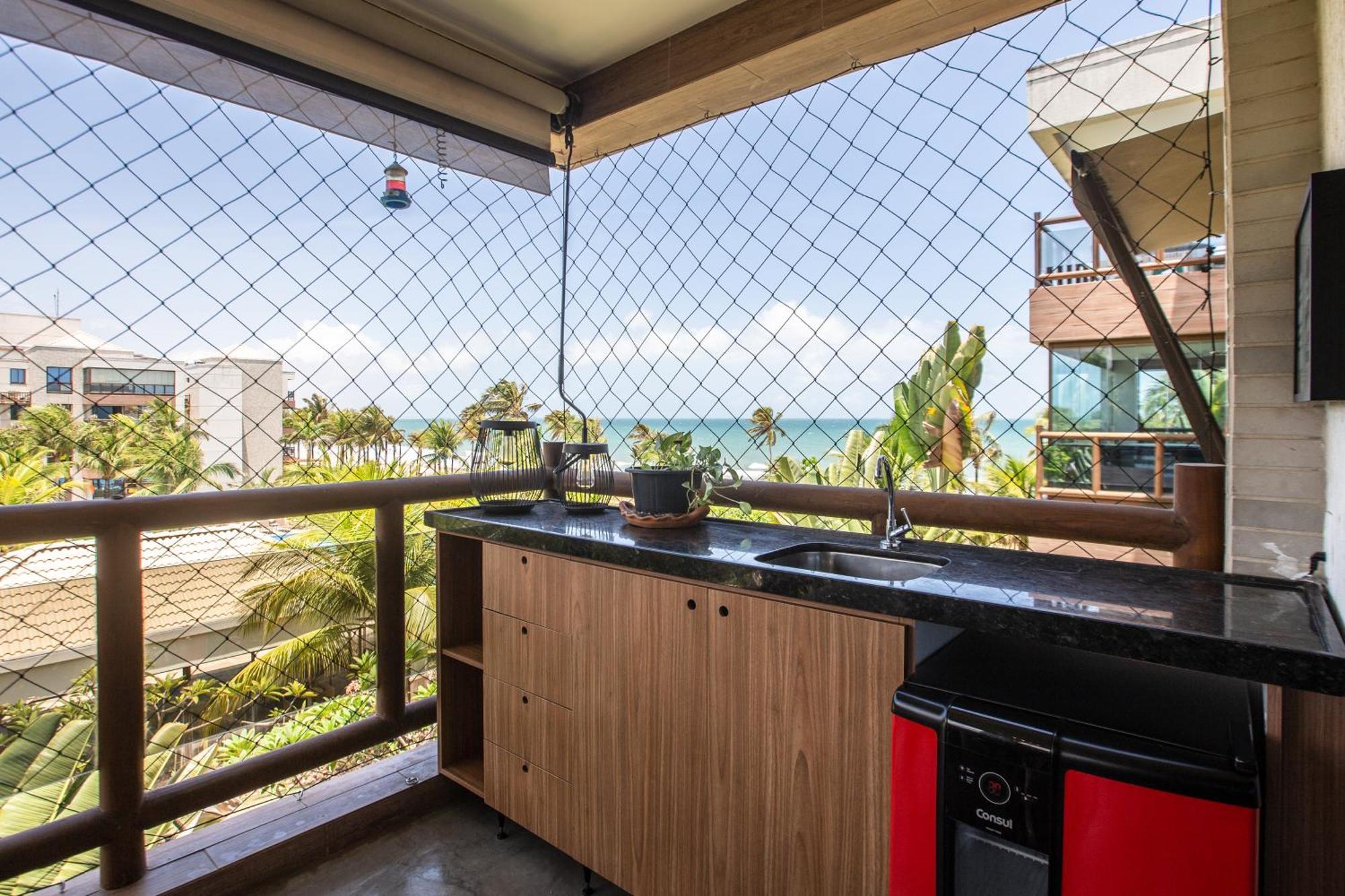 Cumbuco Wai Wai Apartamento Com Vista Para O Mar Экстерьер фото