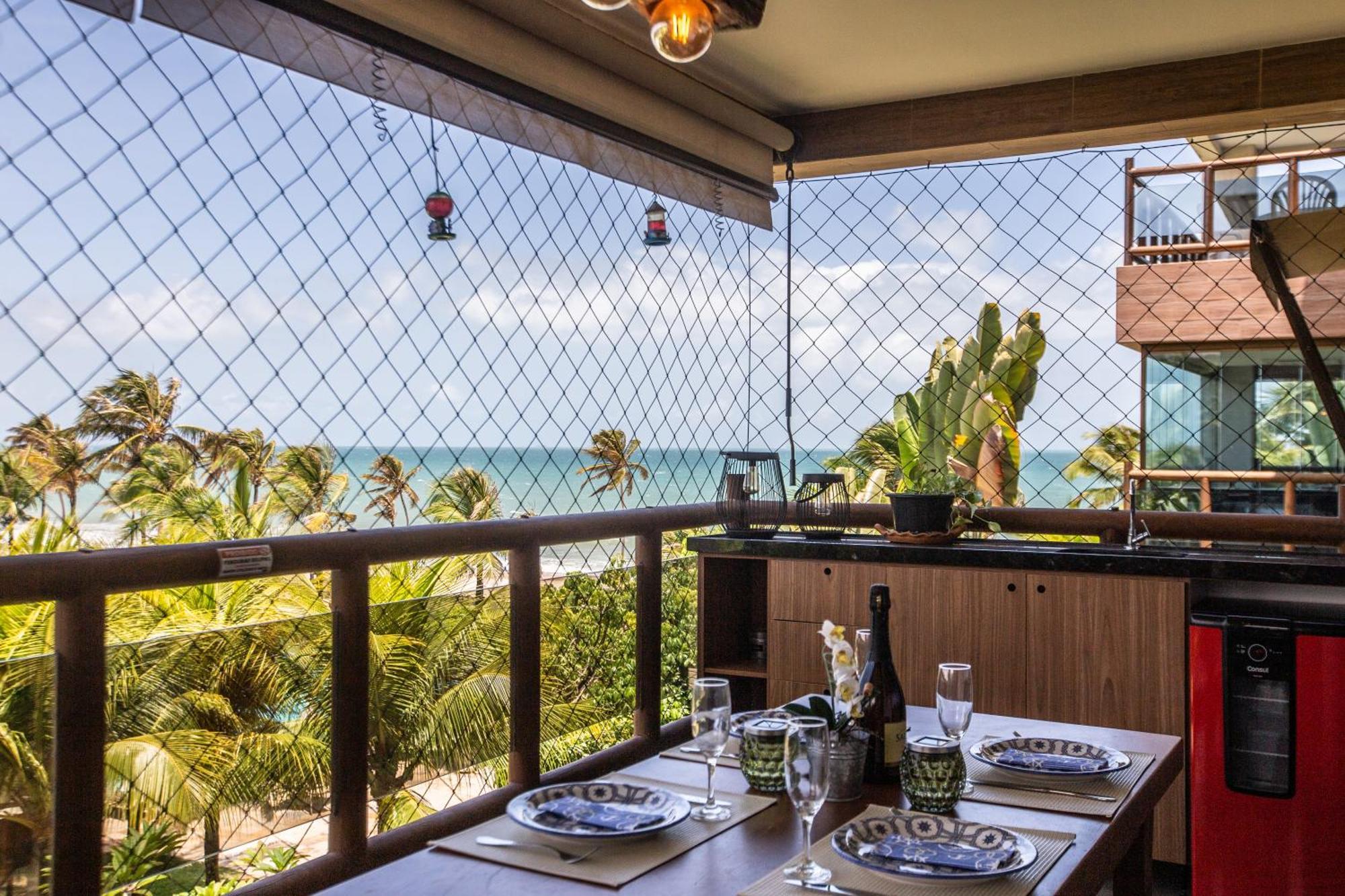 Cumbuco Wai Wai Apartamento Com Vista Para O Mar Экстерьер фото
